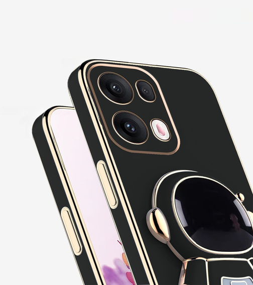Θήκη για Oppo Reno 13, Astronaut, μαύρη