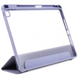 Θήκη για iPad 10.2 2021 / 2020 / 2019, Smartcase Hybrid, με χώρο για γραφίδα, μωβ