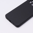 Θήκη για Xiaomi Redmi 12C, Silicone Lite, μαύρη