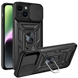 Θήκη για iPhone 14, CamShield Slide, μαύρο
