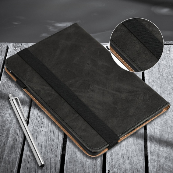 θήκη για Samsung Galaxy Tab A9, Classic, με υποδοχή γραφίδας, μαύρη