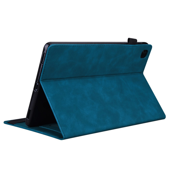 θήκη για Samsung Galaxy Tab A9+, Classic, με υποδοχή γραφίδας, μπλε