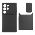 Θήκη για Samsung Galaxy S24 Ultra, ERBORD MagProtect Slide Camera, μαύρη