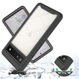 Θήκη για Google Pixel 6a, Shockproof, με μεμβράνη, μαύρη