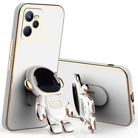 Θήκη για Realme C35, Astronaut, λευκή