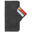 Θήκη με πτερύγιο για Sony Xperia 10 VI, Card Slot, μαύρη
