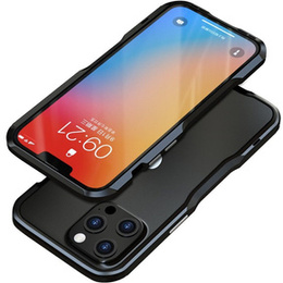 Θήκη LUPHIE για iPhone 13 Pro, Armor Bumper, μαύρη