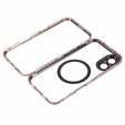 Μαγνητική θήκη MagSafe Dual Glass για iPhone 16, χρυσή
