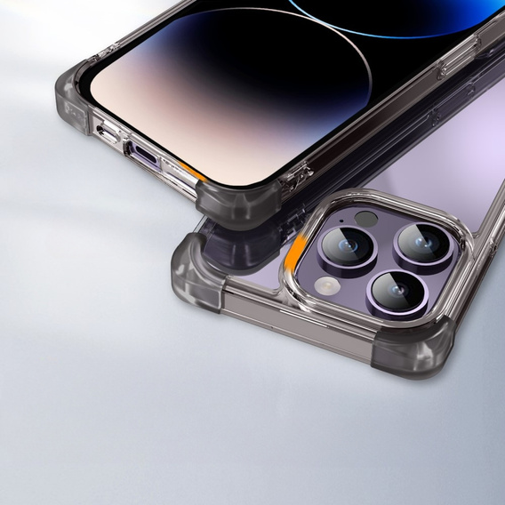 Θήκη για iPhone 14 Pro Max, ERBORD CornerShield, μαύρη