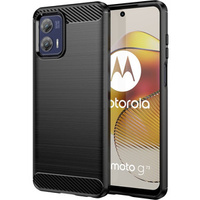 Θήκη για Motorola Moto G73 5G, Carbon, μαύρη