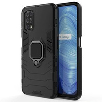 Θήκη για Realme 7 5G, Kickstand Ring, μαύρη