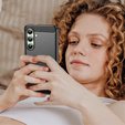 Θήκη για Samsung Galaxy S24 FE, Carbon, μαύρη