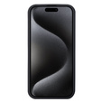 Θήκη για iPhone 15 Pro Max, Aramid Fiber Cover, μαύρη