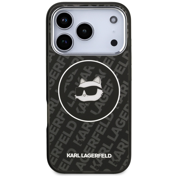 Θήκη Karl Lagerfeld IML Choupette Head Logo MagSafe για iPhone 17 Pro Max