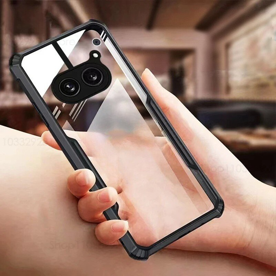 Θήκη για Nothing Phone 2a, AntiDrop Hybrid, μαύρη
