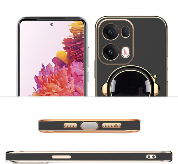 Θήκη για Oppo Reno 13, Astronaut, μαύρη