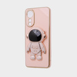 Θήκη για Oppo A78 4G, Astronaut, ροζ rose gold