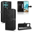 θήκη πτερύγιο για Motorola Edge 60 / 60 Fusion, Wallet Rhombus, μαύρη