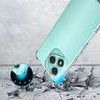 Θήκη για Honor 400 Lite, Dropproof, διαφανής