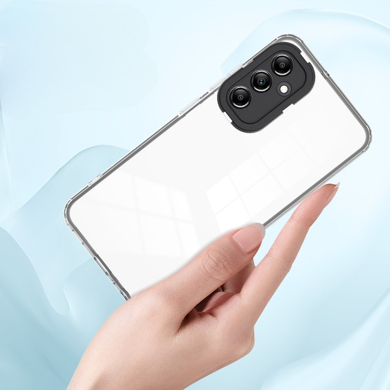 Θήκη για Samsung Galaxy A14 5G, Fusion Hybrid, διαφανής / μαύρη