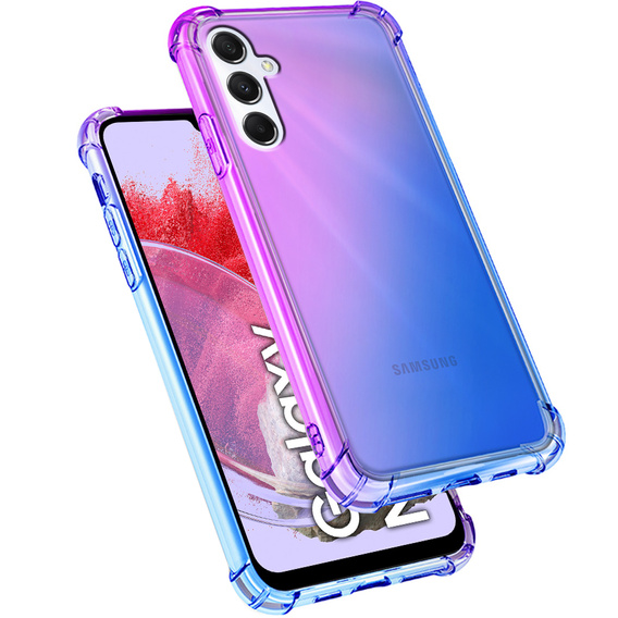 θήκη για το Samsung Galaxy M34 5G, Gradient Dropproof, Μωβ / μπλε