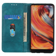 Θήκη για Xiaomi Redmi Note 13 Pro+, Wallet Litchi Leather, πράσινη
