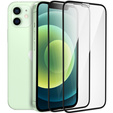 2x Κεραμικό υβριδικό γυαλί ERBORD για iPhone 12 Mini