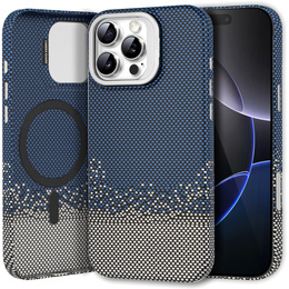 Θήκη για iPhone 16 Pro, Πλαίσιο Kickstand, για MagSafe, Sand Blue