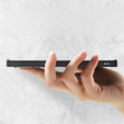 Θήκη για Samsung Galaxy S23, Leather Hybrid MagSafe, μαύρη