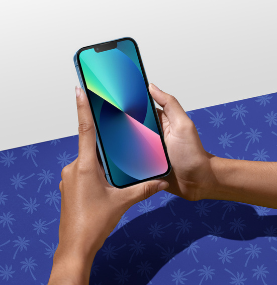 Διαμαντένιο γυαλί Diamond Palm για iPhone 13 Mini