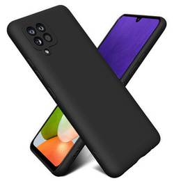 Θήκη για Samsung Galaxy A22 / M22 4G / LTE, Silicone Lite, μαύρη