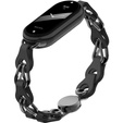 Γυναικείο βραχιόλι για Xiaomi Smart Band 10 / 9 / 8, μαύρη
