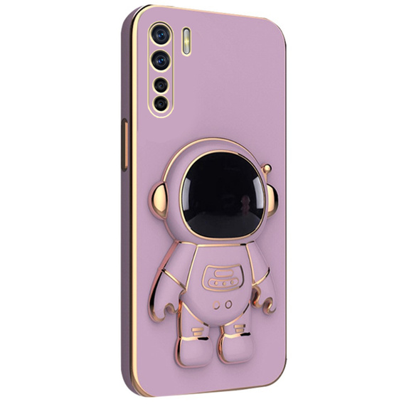 Θήκη για Oppo A91/F15, Astronaut, μωβ