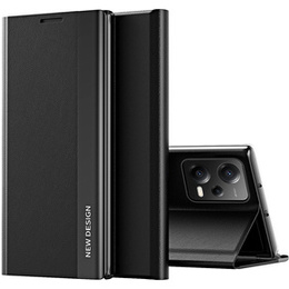 Θήκη με πτερύγιο για Xiaomi Poco X5 5G / Redmi Note 12 5G, Side Magnetic, μαύρη