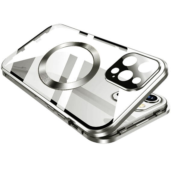 Μαγνητική θήκη MagSafe Dual Glass για iPhone 16 Pro, τιτάνιο