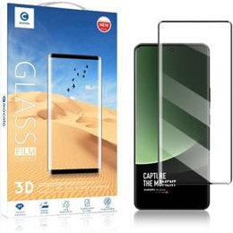 Mocolo Full Glue μετριασμένο γυαλί για Xiaomi 13 Ultra, μαύρο πλαίσιο