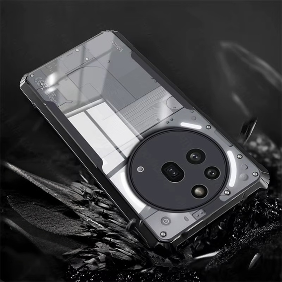 Θήκη για Nothing Phone 3A Pro, AntiDrop Hybrid, μαύρη