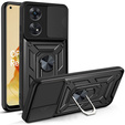 Θήκη για Oppo Reno8 T, CamShield Slide, μαύρο