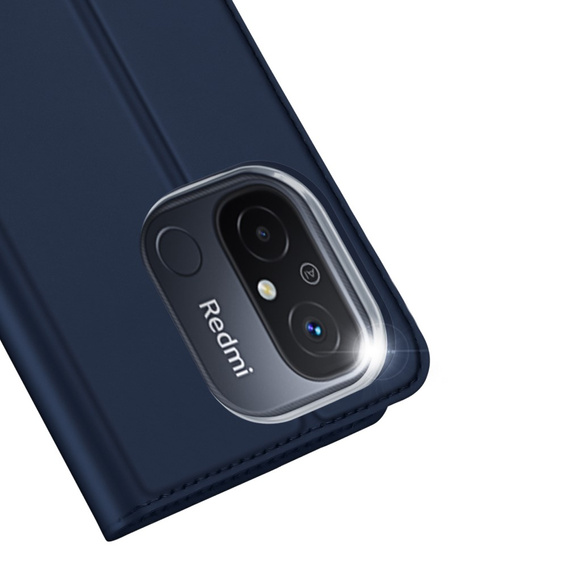 Dux Ducis Θήκη για Xiaomi Redmi 12C, Skinpro, σκούρο μπλε