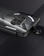 Θήκη για Nothing Phone 2a, Fusion Hybrid, με προστασία κάμερας, διαφανής / μαύρη