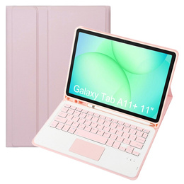 Θήκη με πληκτρολόγιο Bluetooth και touchpad για Samsung Galaxy Tab A11+