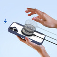 Dux Ducis Θήκη για iPhone 16, Skin X Pro, MagSafe, σκούρο μπλε