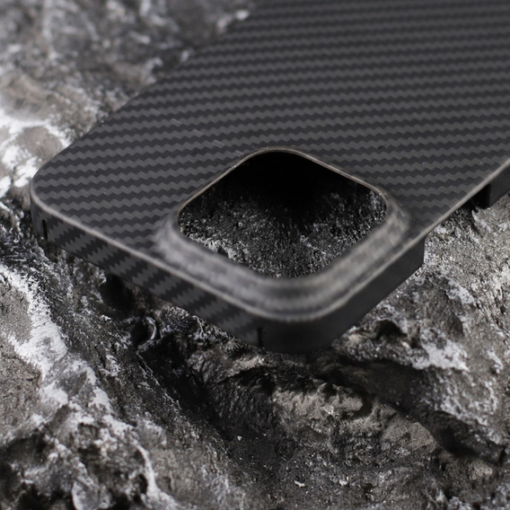 Θήκη για iPhone 13, Aramid Fiber Cover, μαύρη