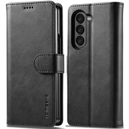 Θήκη με πτερύγιο για Samsung Galaxy Z Fold6 5G, LC.IMEEKE, μαύρη