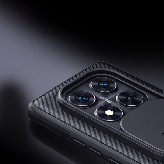 Θήκη για Xiaomi Redmi Note 14 Pro 5G / Xiaomi Poco X7 5G, θωρακισμένη Nillkin, CamShield Pro, μαύρη