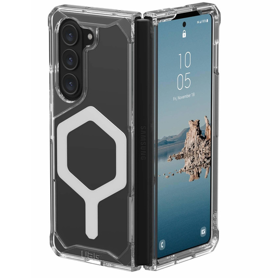 Urban Armor Gear Θήκη για Galaxy Z Fold 5 5G, Plyo MagSafe, διαφανής