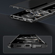 θήκη για το Samsung Galaxy S23 Plus, Magnetic Dual Glass, μαύρη