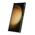 Θήκη MELKCO για Samsung Galaxy S24 Ultra, δερμάτινη, πράσινη