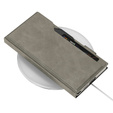 Θήκη με πτυσσόμενο καπάκι GKK Card Slot Wallet για Samsung Galaxy S26 Ultra, γκρι