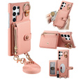Θήκη για Samsung Galaxy S25 Ultra, GKK Leather, μαύρη